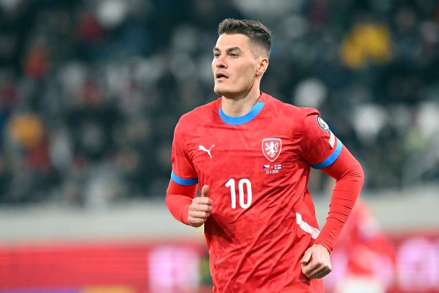 Patrik Schick slaví gól